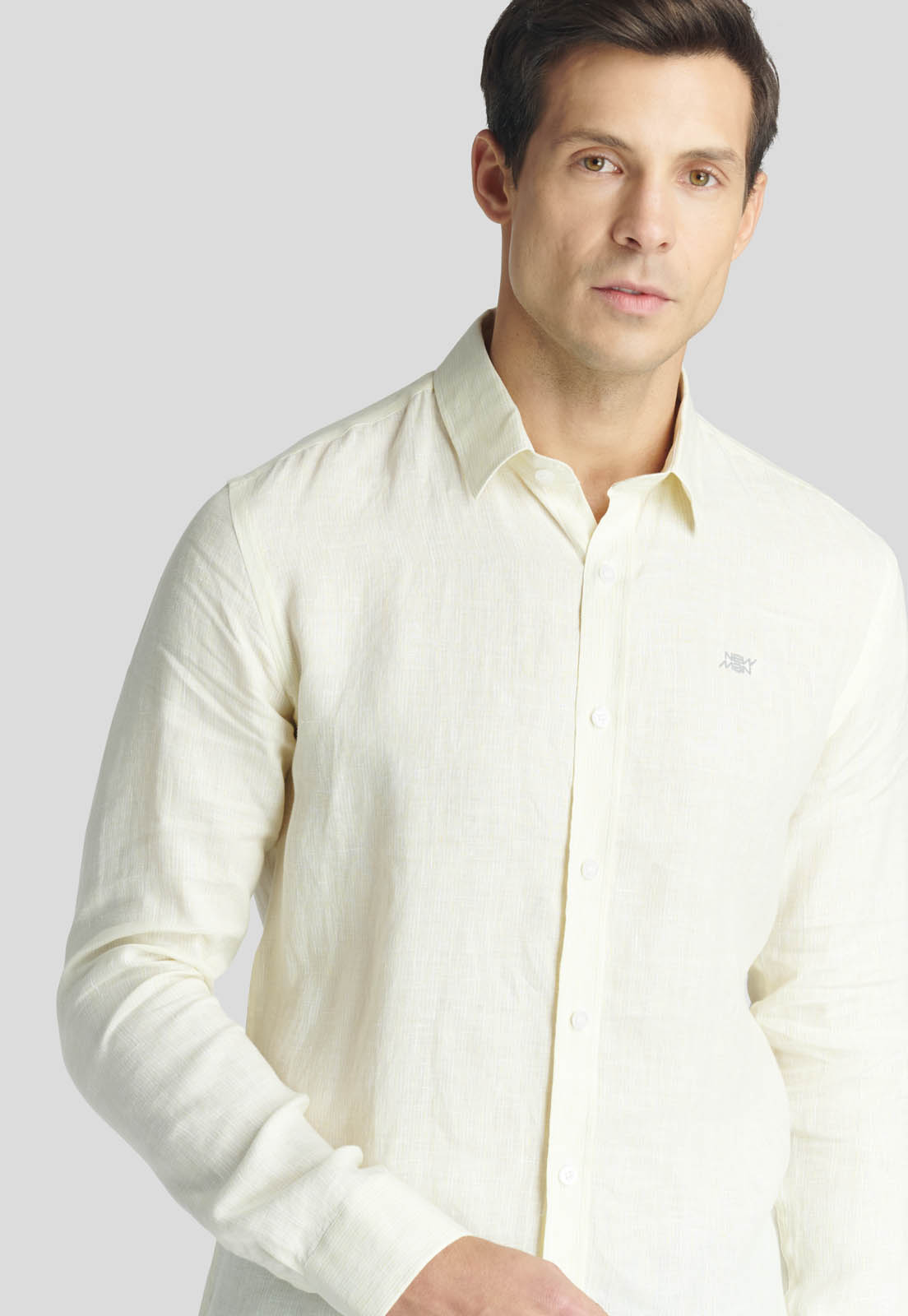 CAMISA BELGRADE HERITAGE LT YELLOW - 3