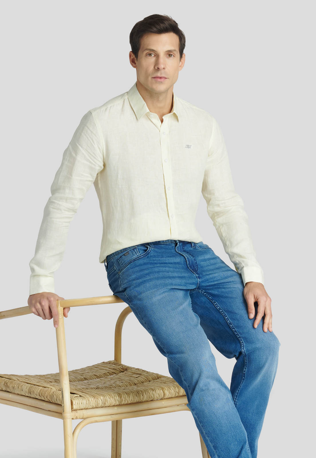 CAMISA BELGRADE HERITAGE LT YELLOW - 5