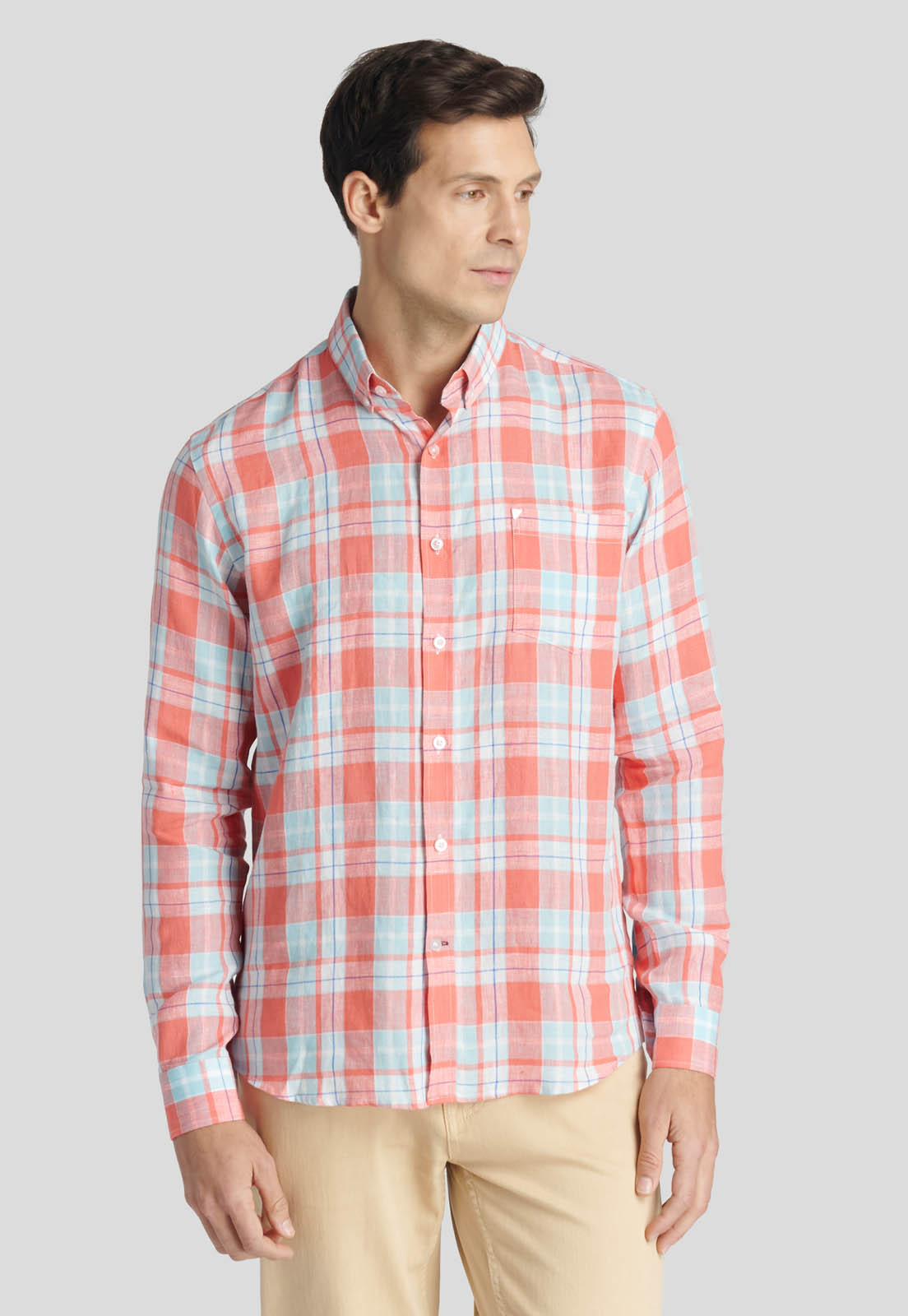 CAMISA MARSELLA HERITAGE CORAL - 1