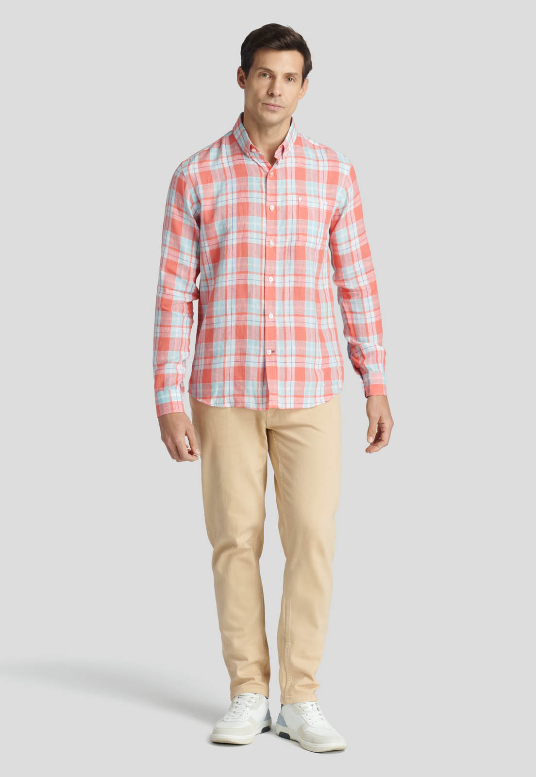 CAMISA MARSELLA HERITAGE CORAL - 2