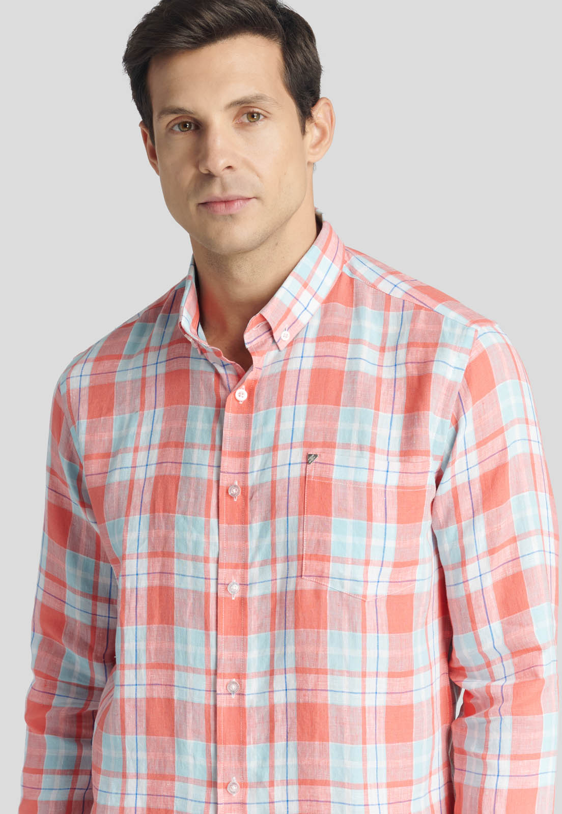 CAMISA MARSELLA HERITAGE CORAL - 3