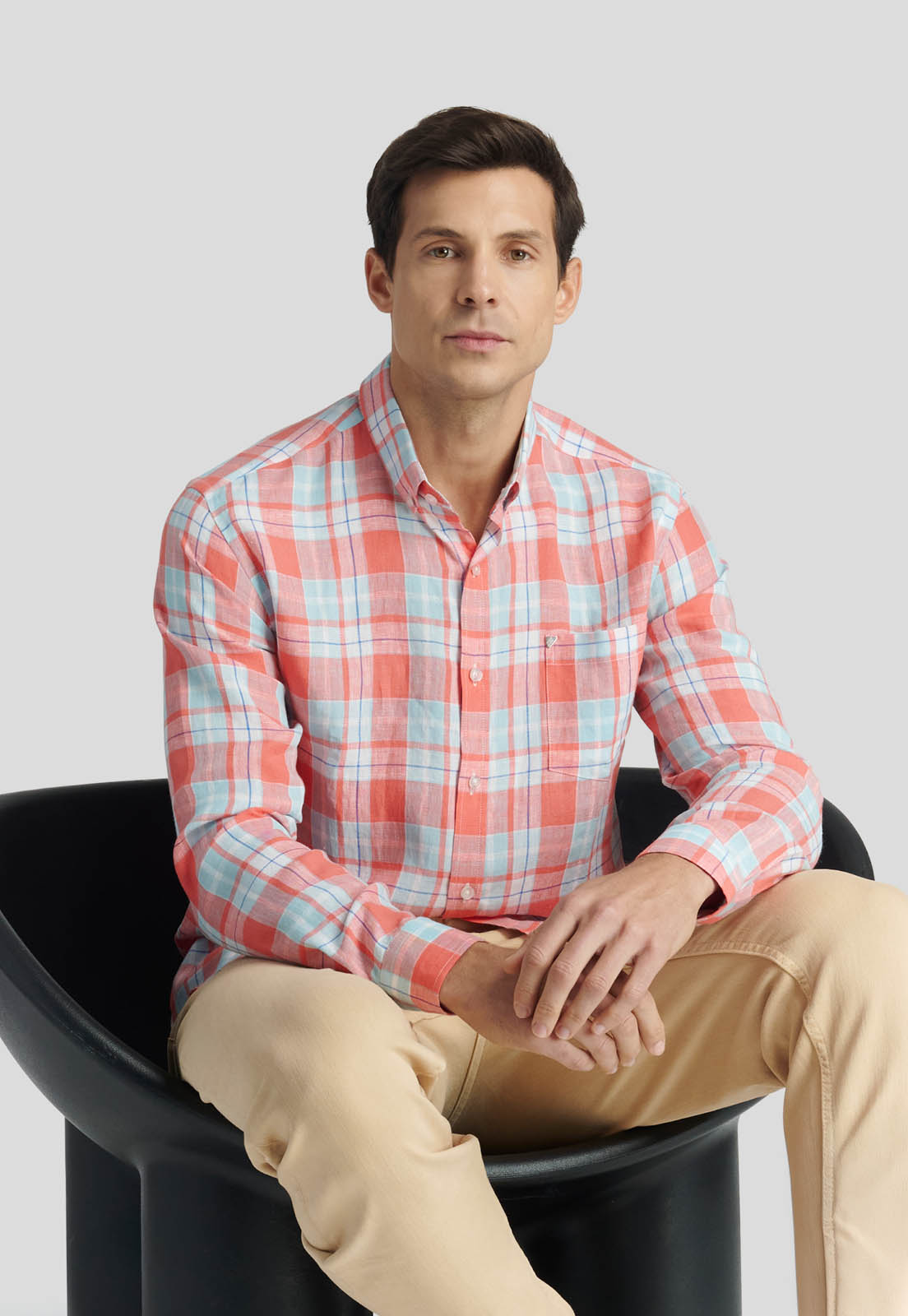 CAMISA MARSELLA HERITAGE CORAL - 5