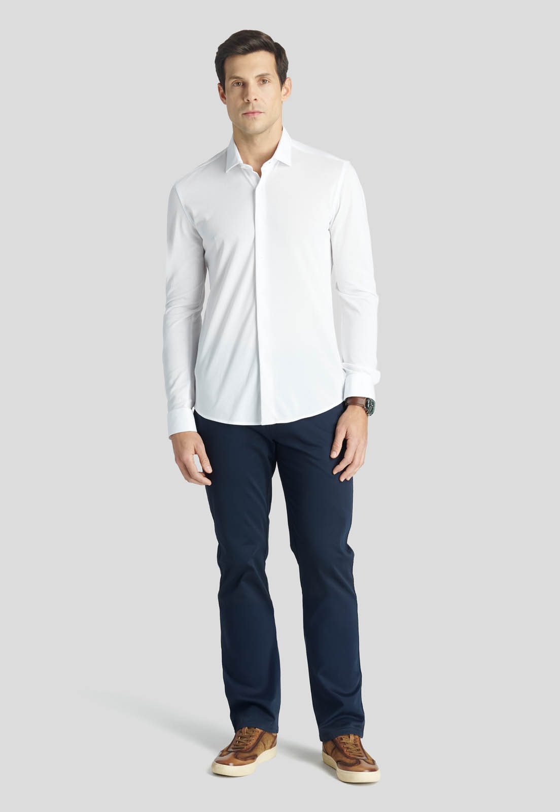 CAMISA BUSINESS MANCHESTER WHITE - 2