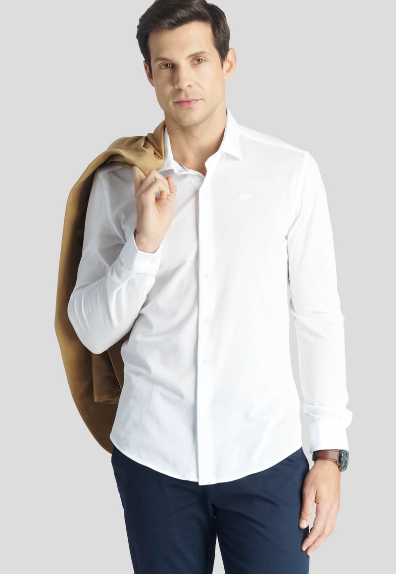 CAMISA BUSINESS MANCHESTER WHITE - 5