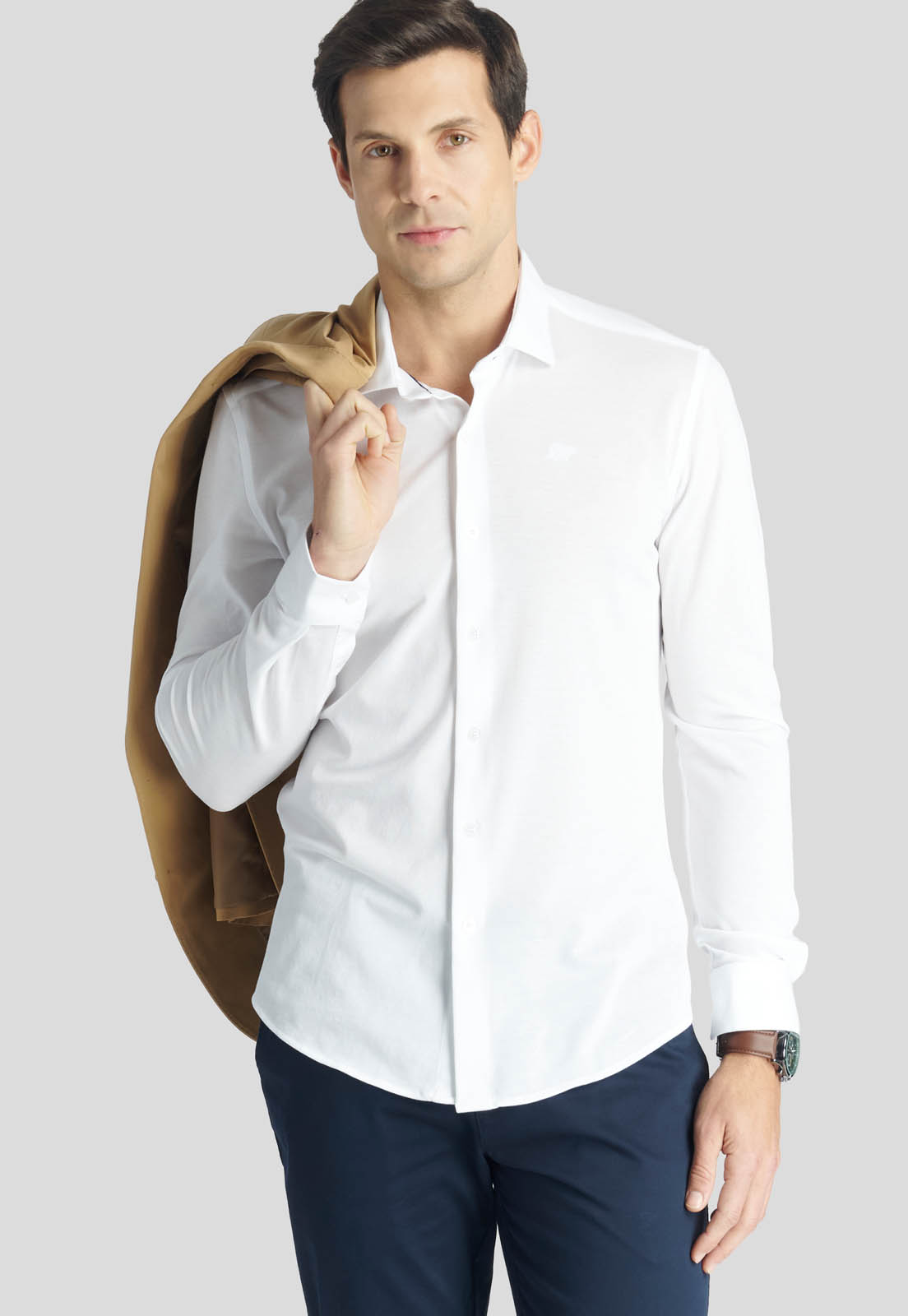 CAMISA BUSINESS MANCHESTER WHITE - 5