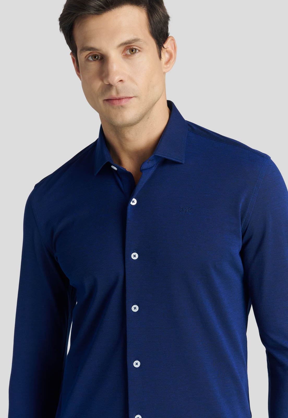 CAMISA BUSINESS MANCHESTER NAVY - 3