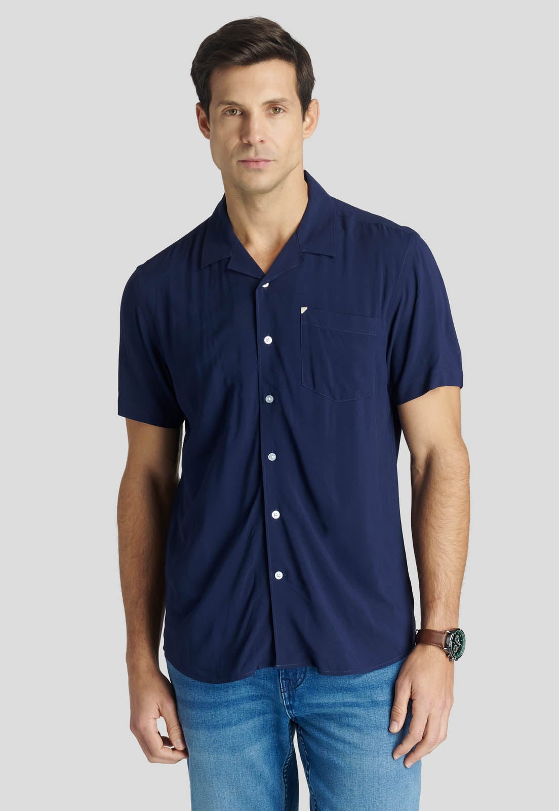 CAMISA KNOWSLEY HERITAGE NAVY - 1