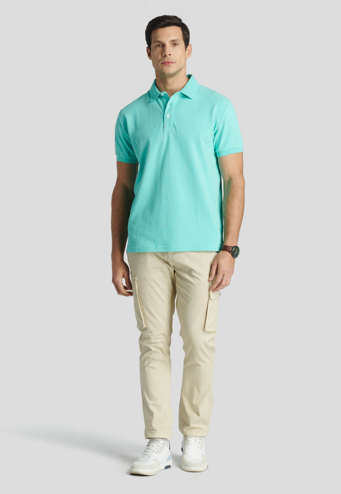 POLO NANTES HERITAGE TURQUOISE - 2
