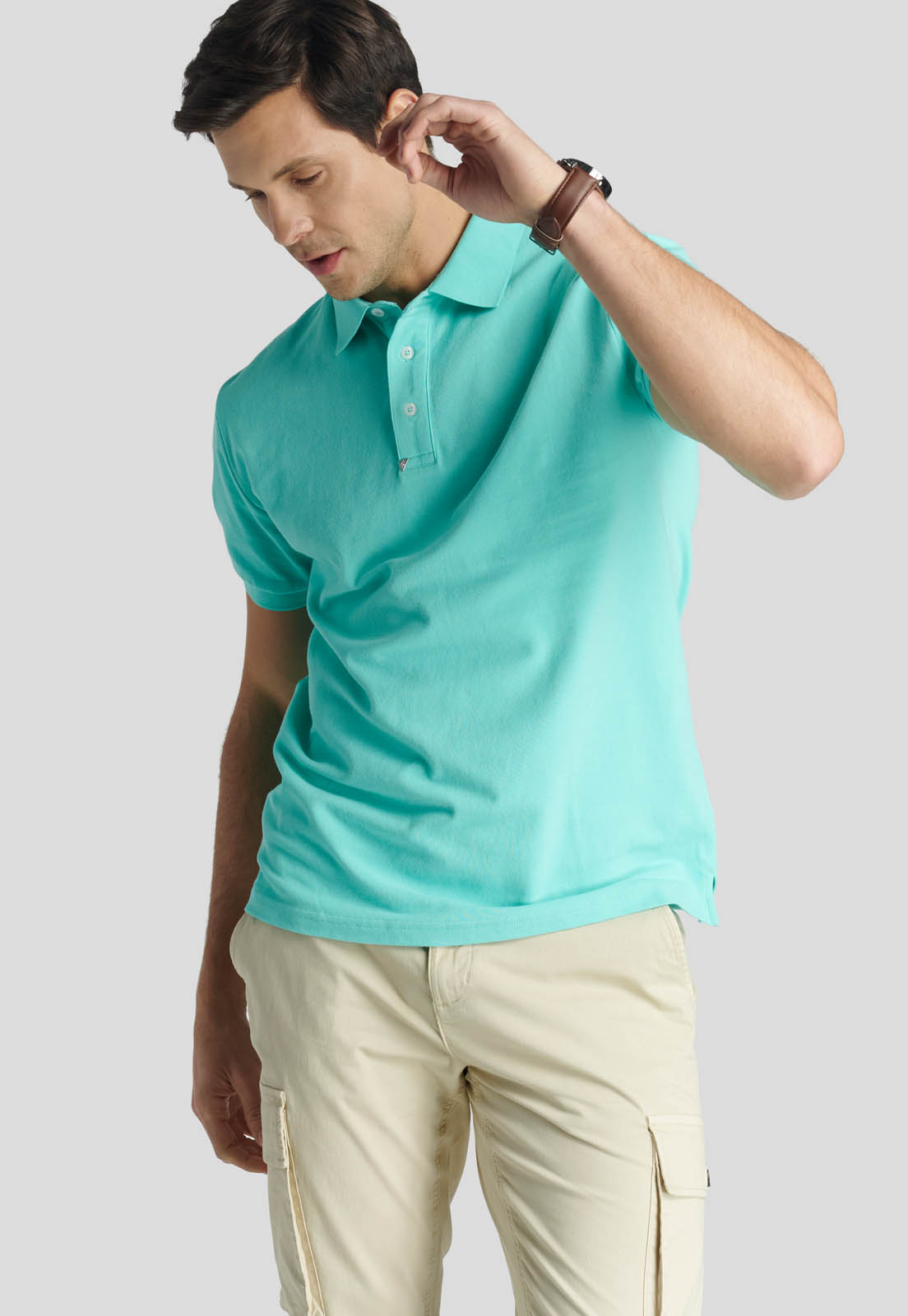 POLO NANTES HERITAGE TURQUOISE - 5