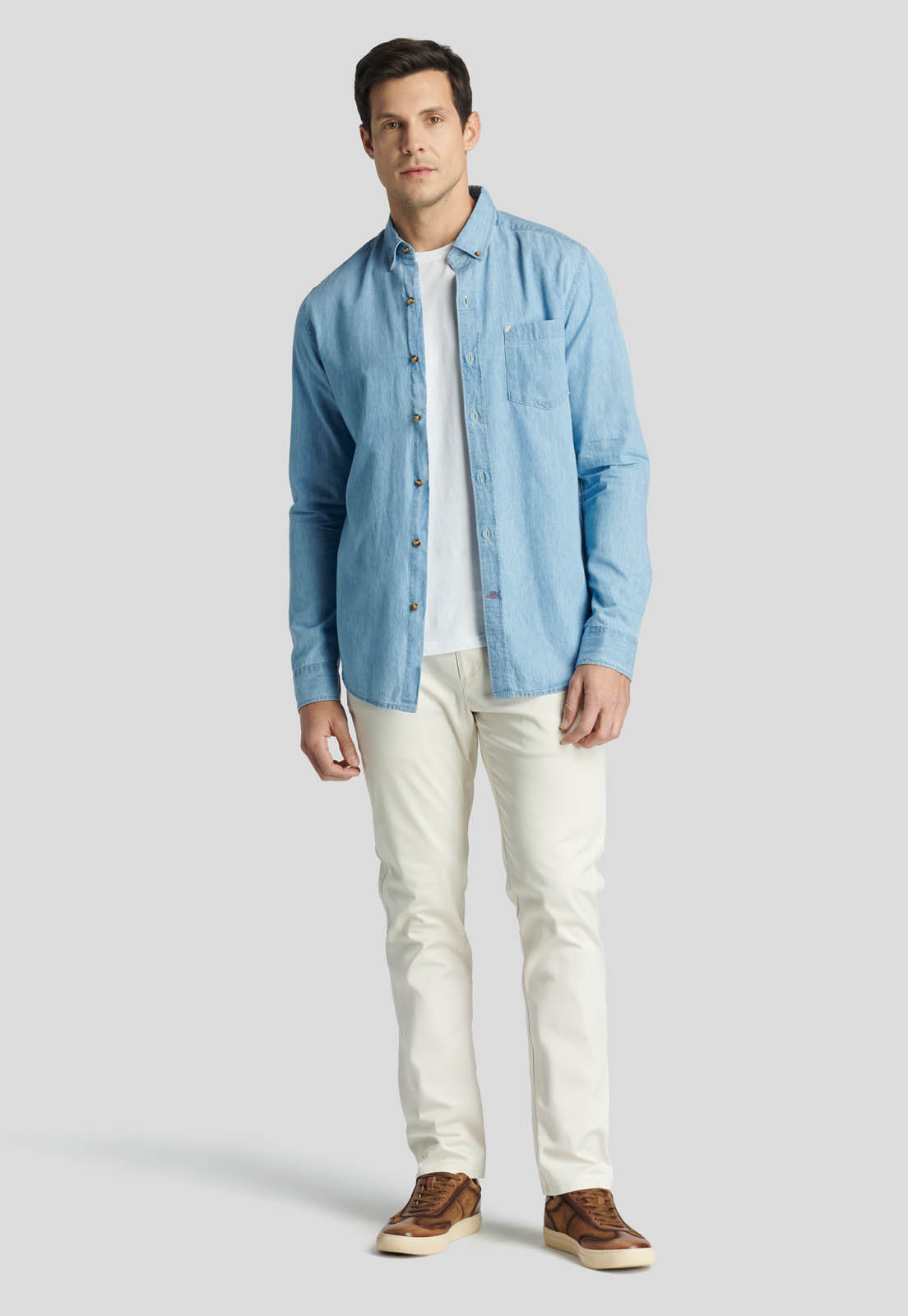 CAMISA BANBURRY HERITAGE LT DENIM - 2