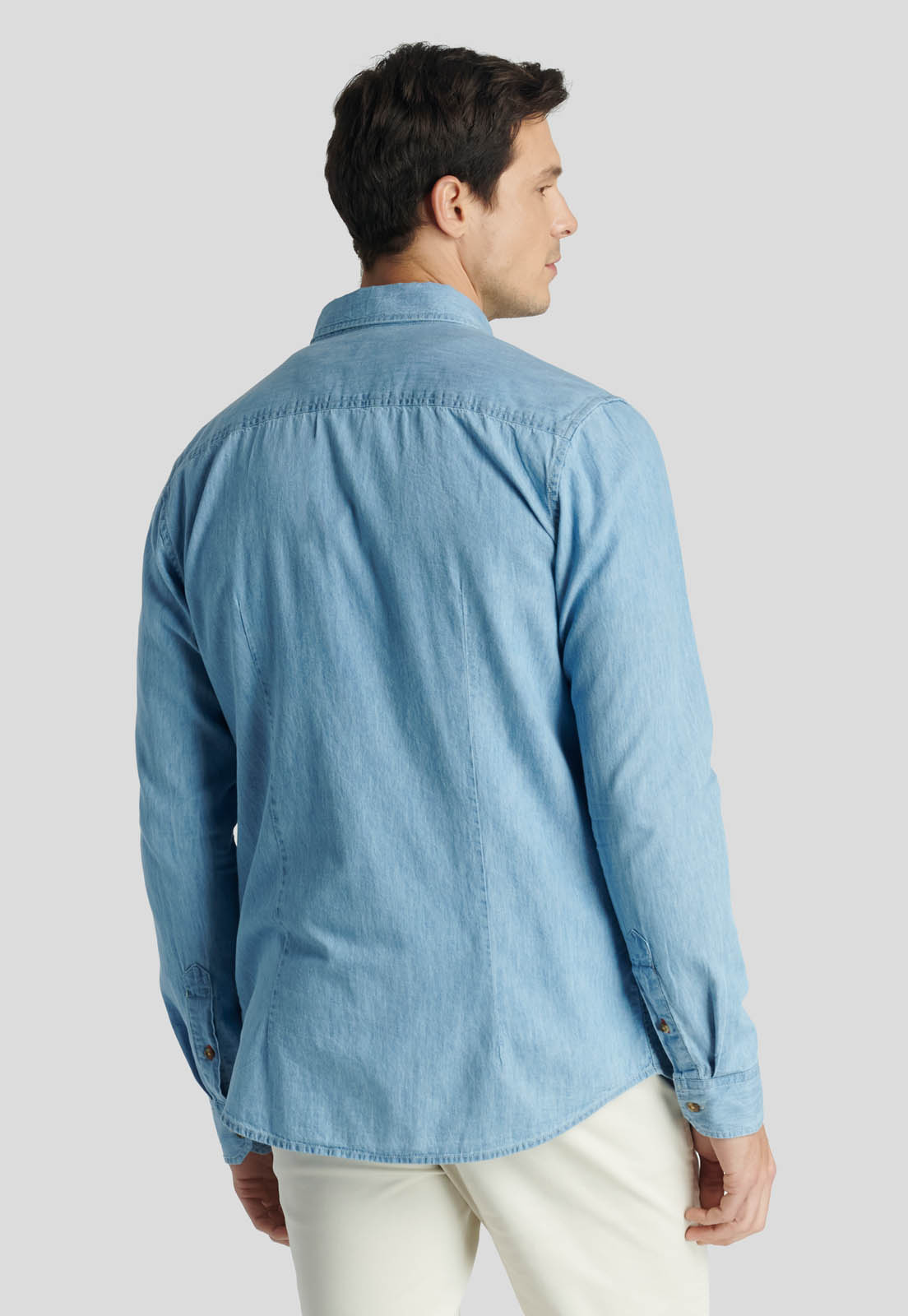 CAMISA BANBURRY HERITAGE LT DENIM - 4