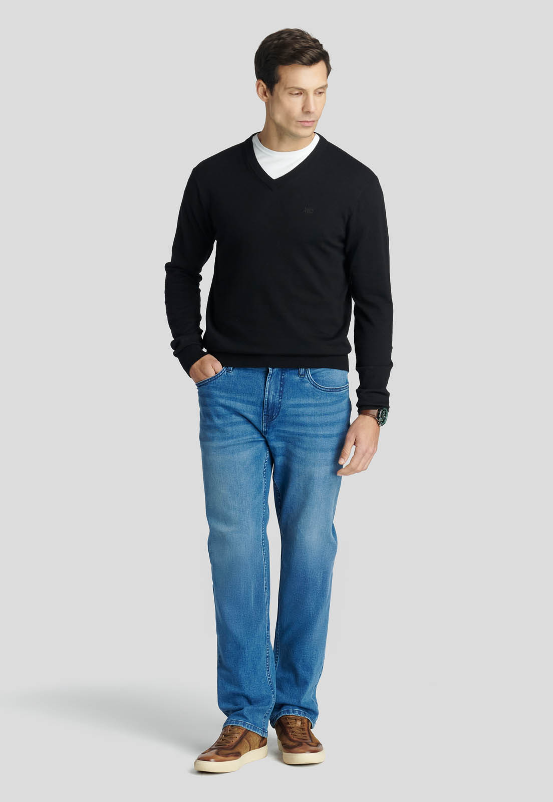 SWEATER NANTES HERITAGE BLACK - 2
