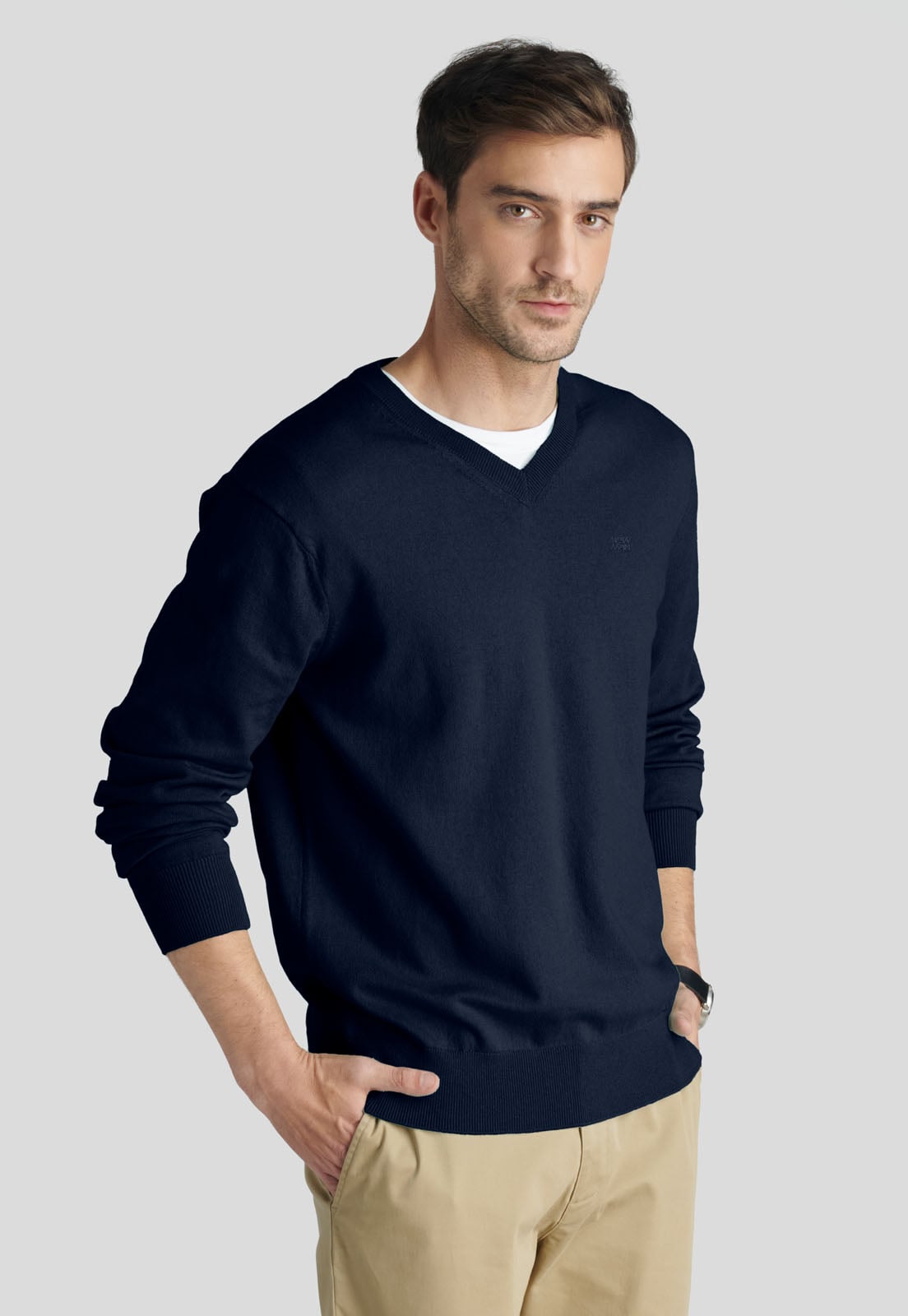 SWEATER NANTES HERITAGE MARINE - 1