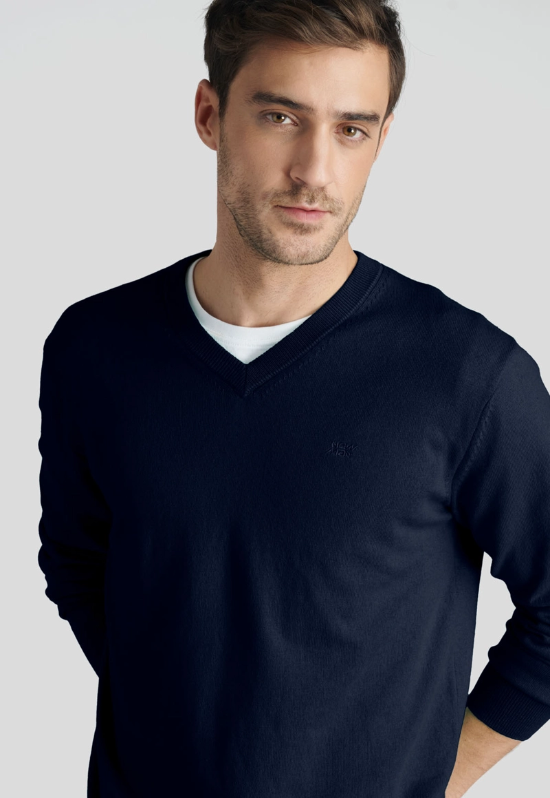SWEATER NANTES HERITAGE MARINE - 3