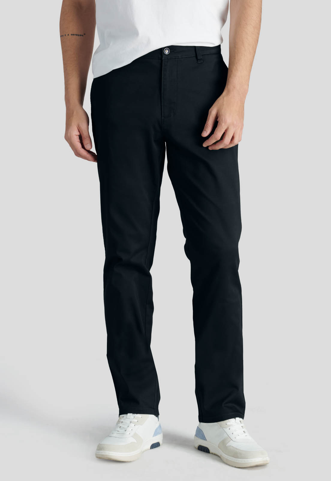 PANTALON BAGNEAUX REGULAR HERITAGE BLACK - 1