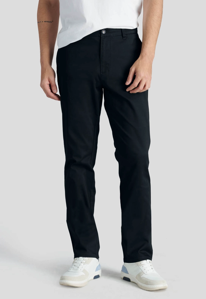 PANTALON BAGNEAUX REGULAR HERITAGE BLACK - 1