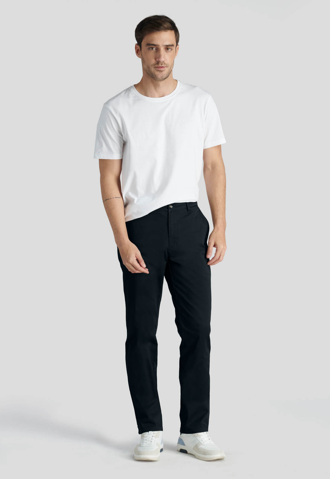 PANTALON BAGNEAUX REGULAR HERITAGE BLACK - 2