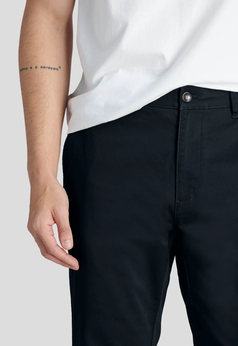 PANTALON BAGNEAUX REGULAR HERITAGE BLACK - 3