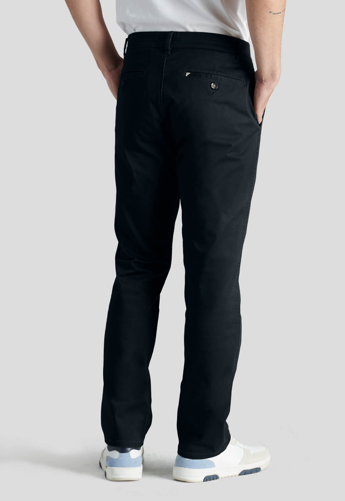 PANTALON BAGNEAUX REGULAR HERITAGE BLACK - 4