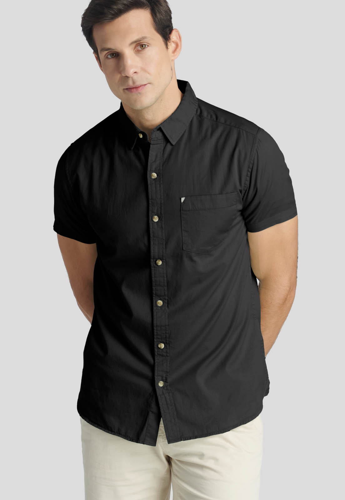 CAMISA AYLESBURY HERITAGE BLACK - 5