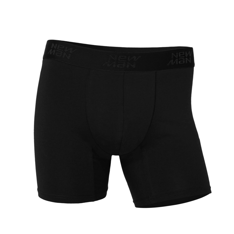 BOXER TRI PACK NEWMAN CASUAL BLACK - 5