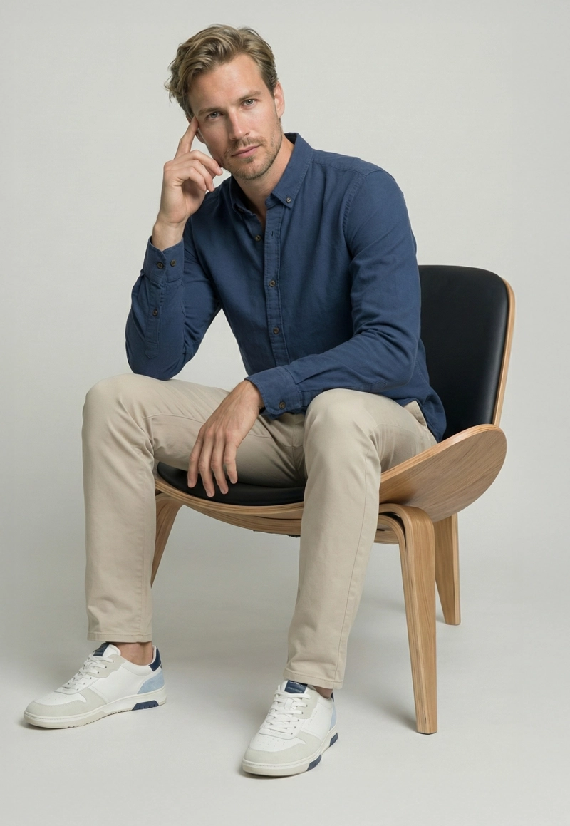 CAMISA ELY INDIGO - 5