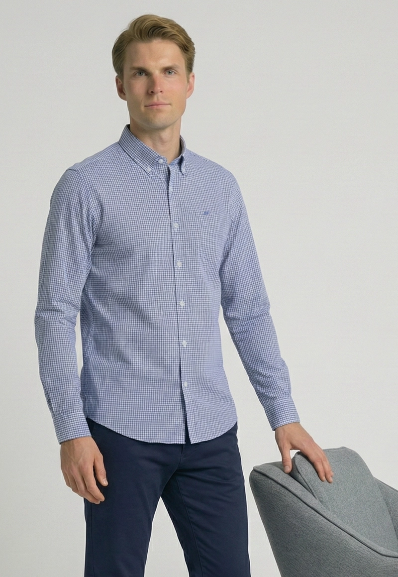 CAMISA LYON BLUE - 5