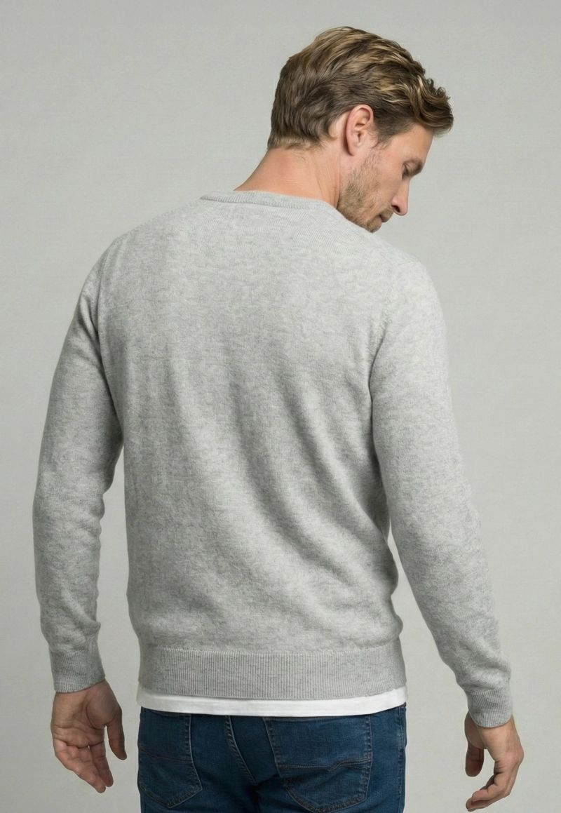 SWEATER MADRID GREY MELANGE - 4