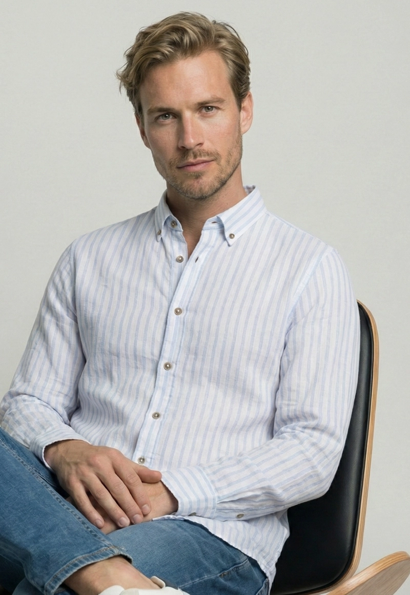 CAMISA AMSTERDAM SKY - 5