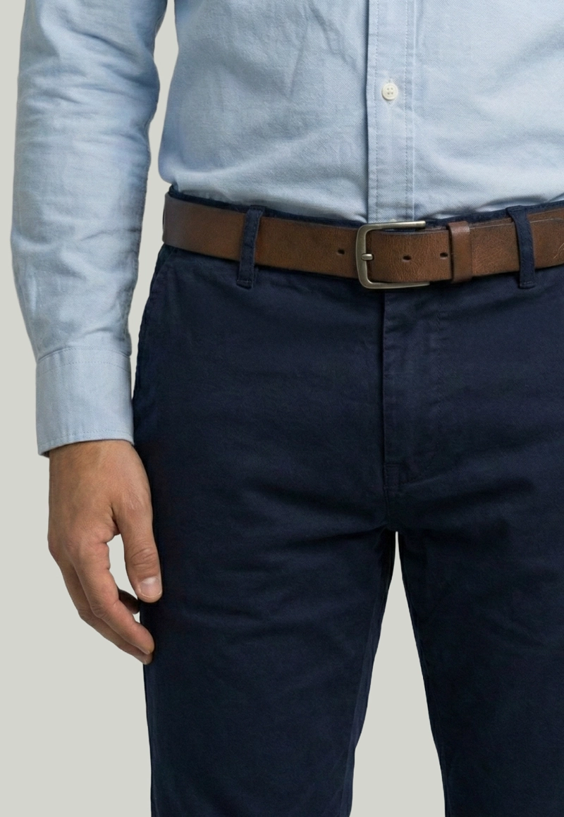 PANTALON BAGNEAUX SLIM FIT NAVY - 3
