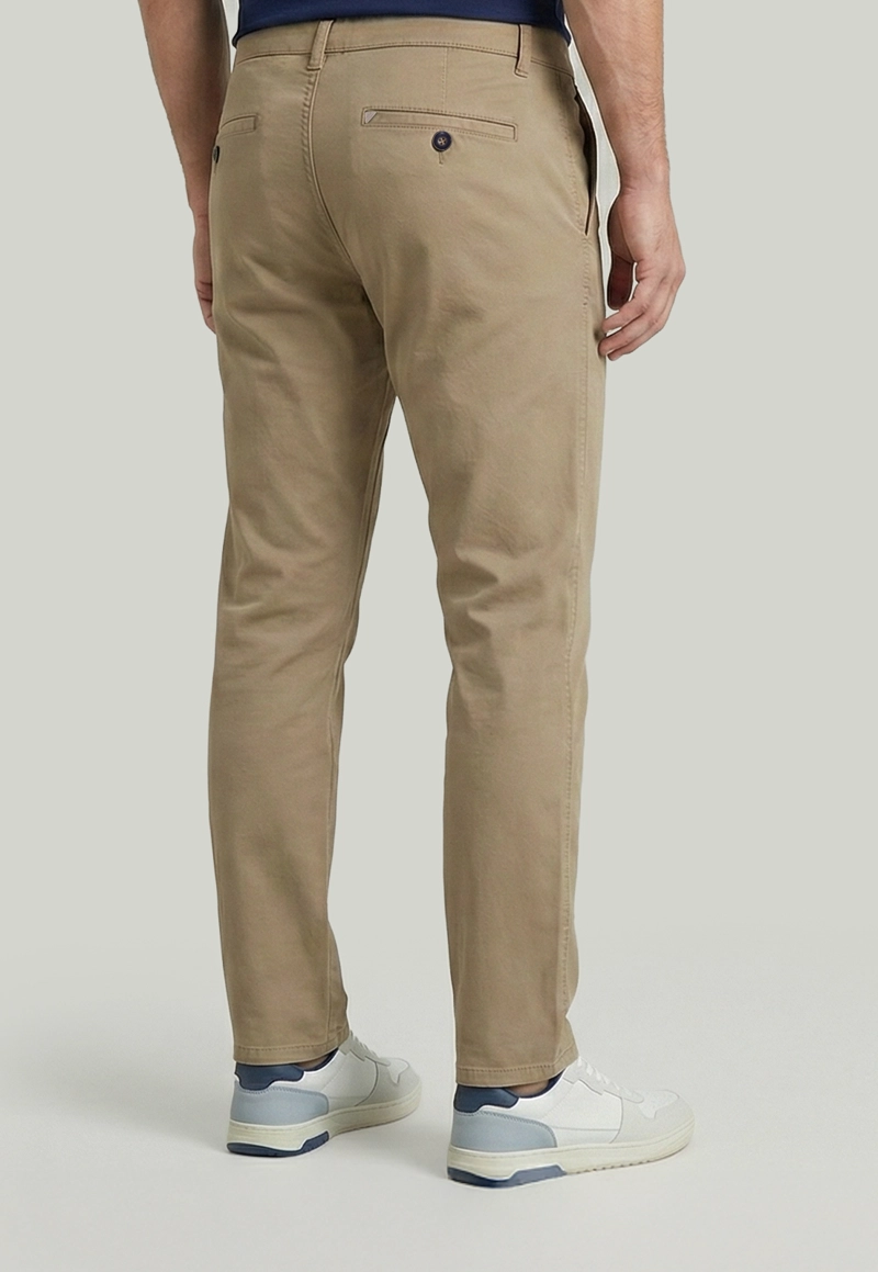 PANTALON BAGNEAUX REGULAR FIT TOASTED - 4