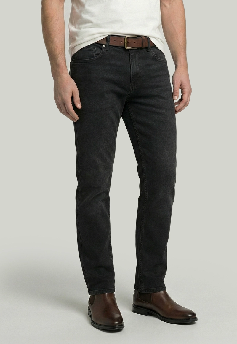 JEANS SLIM SILOS BLACK - 1