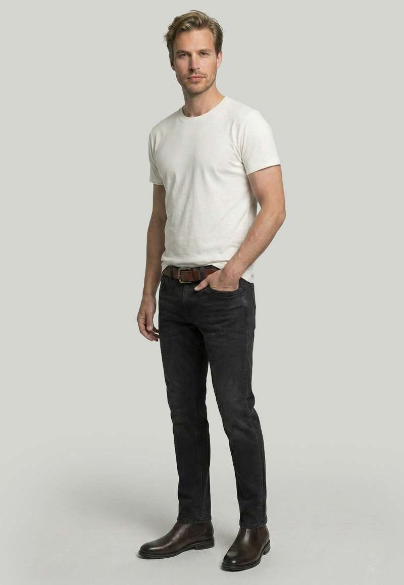JEANS SLIM SILOS BLACK - 5