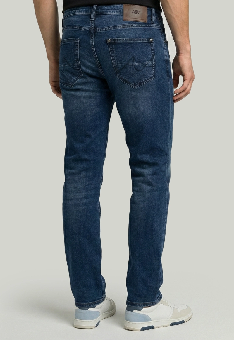 JEANS SAGUNTO NAVY - 4