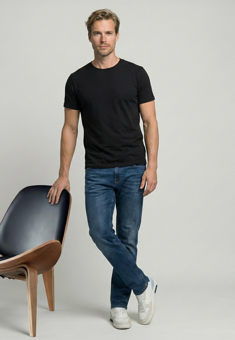 JEANS SAGUNTO NAVY - 5