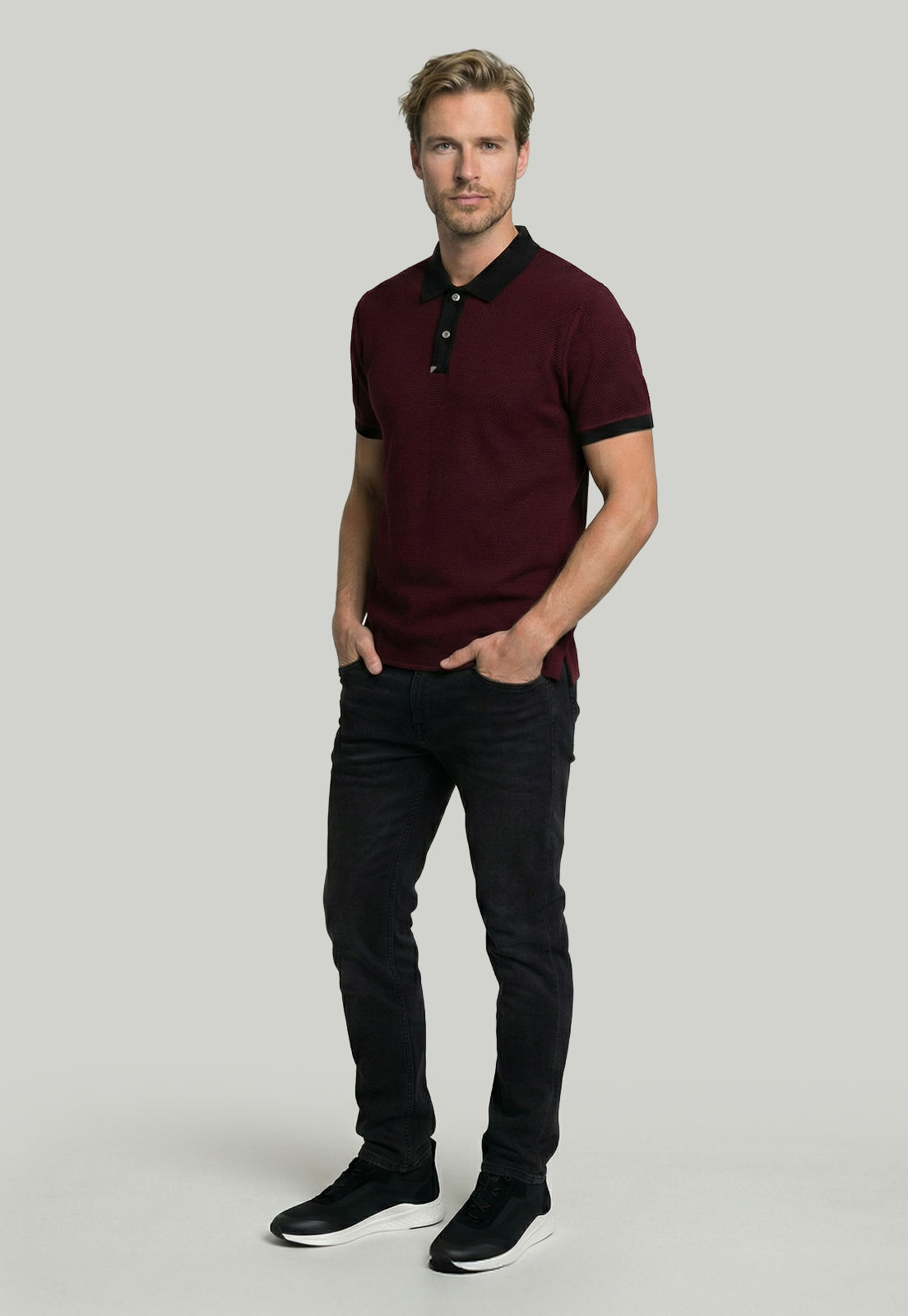 POLO MERIDA BLACK - 2