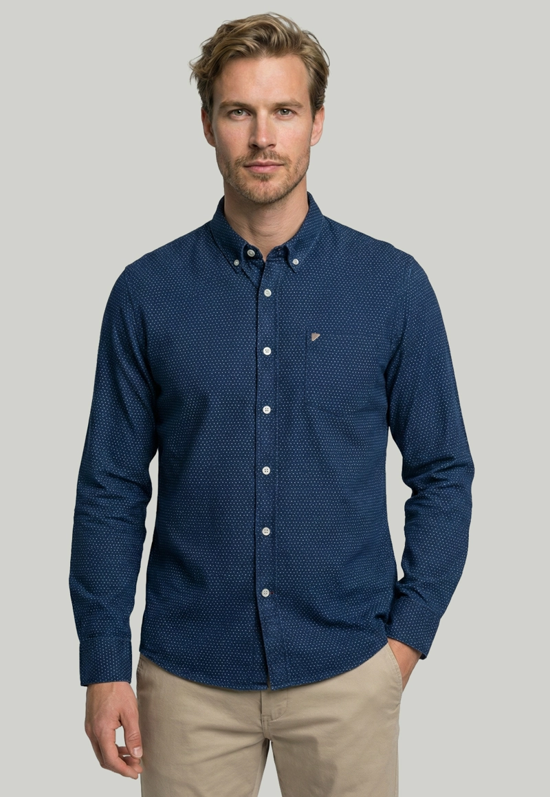 CAMISA HAMBURG NAVY - 1