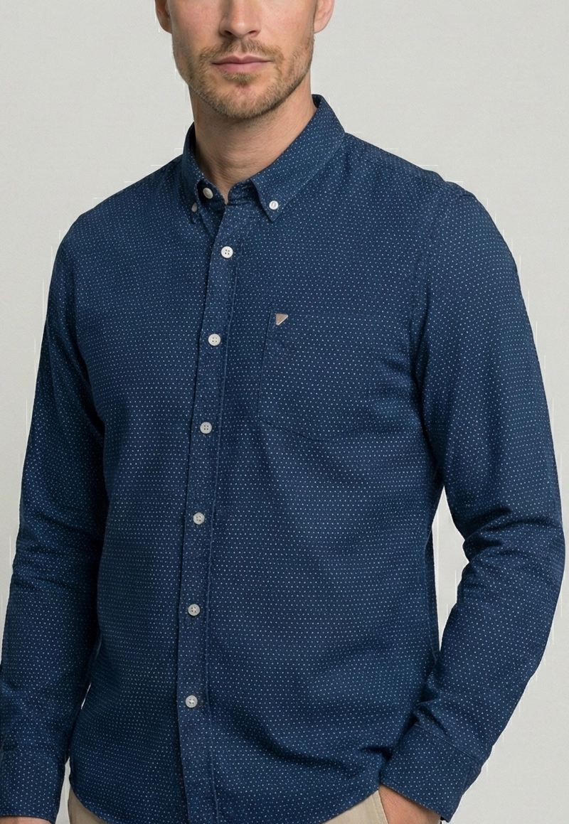 CAMISA HAMBURG NAVY - 3