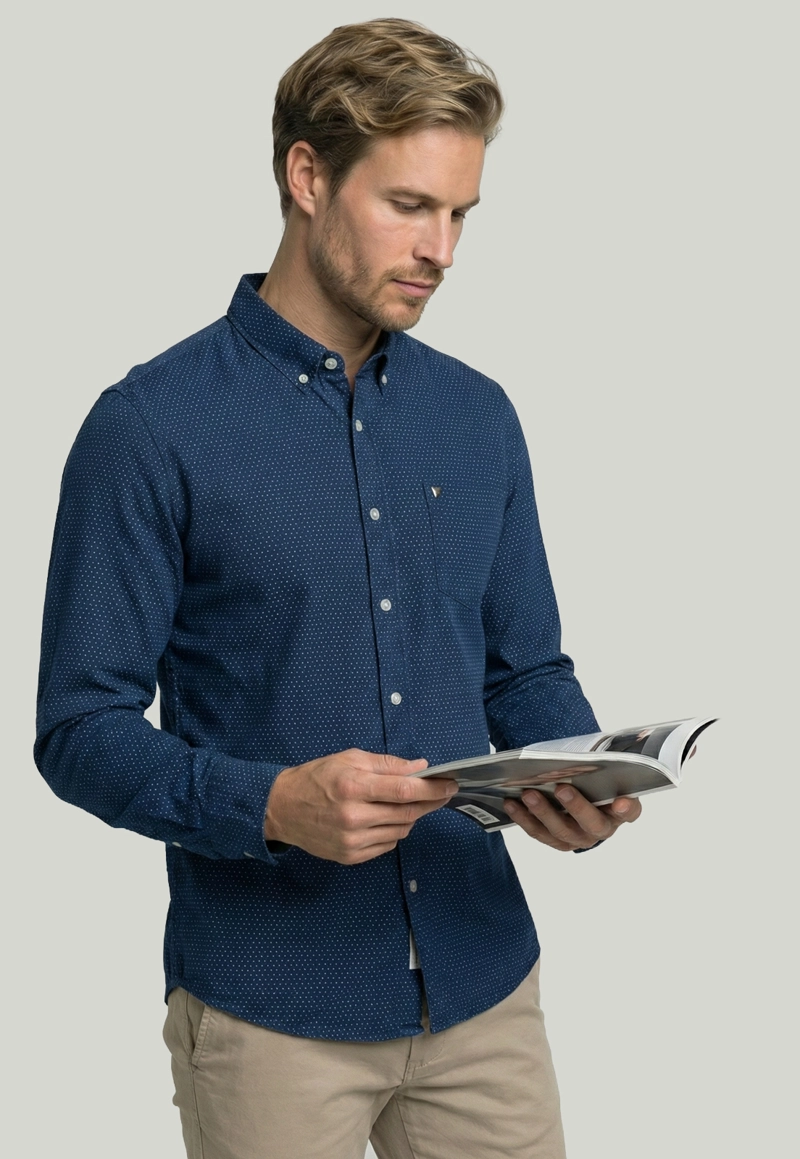 CAMISA HAMBURG NAVY - 5