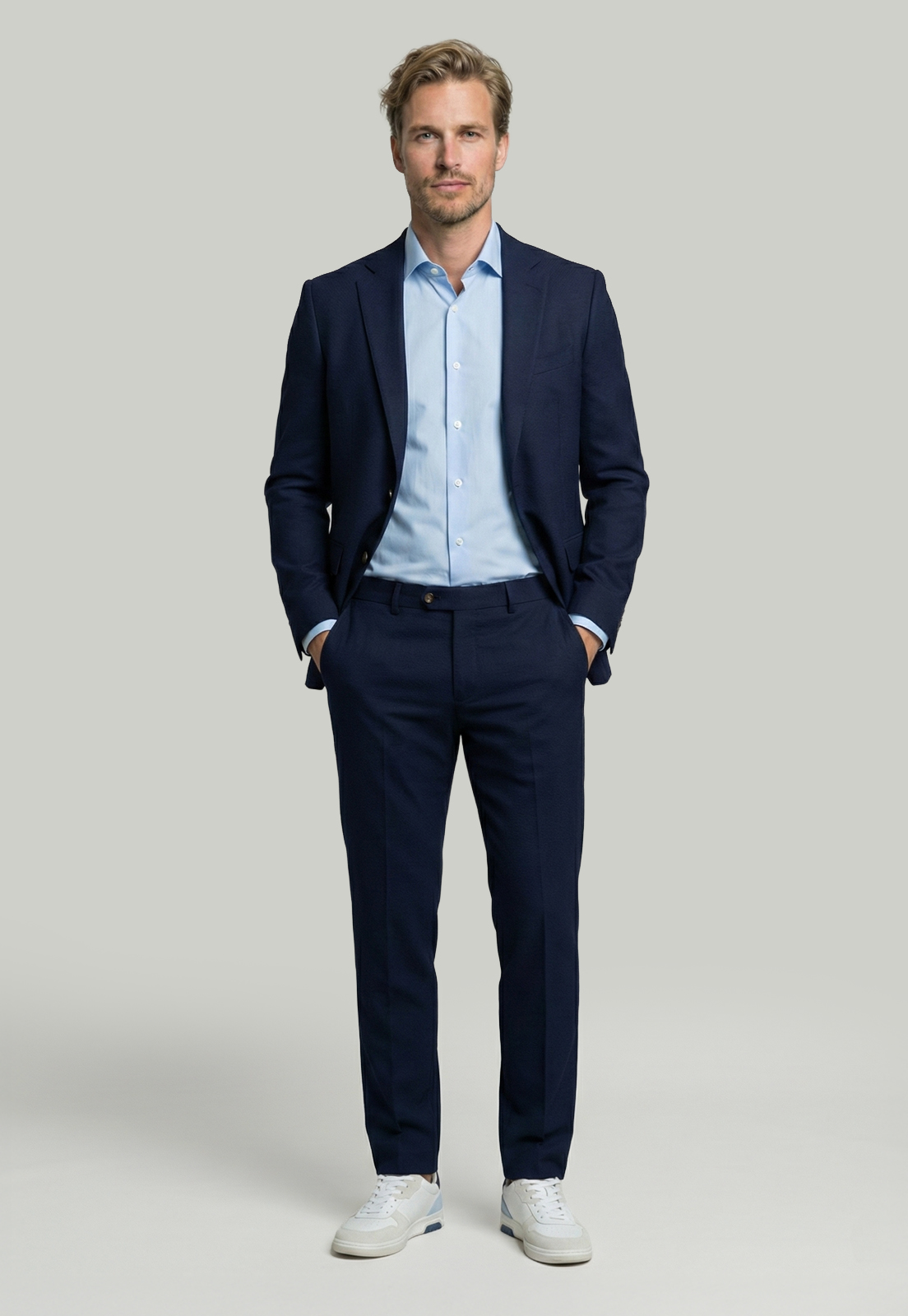 PANTALON CIERTO NAVY - 2