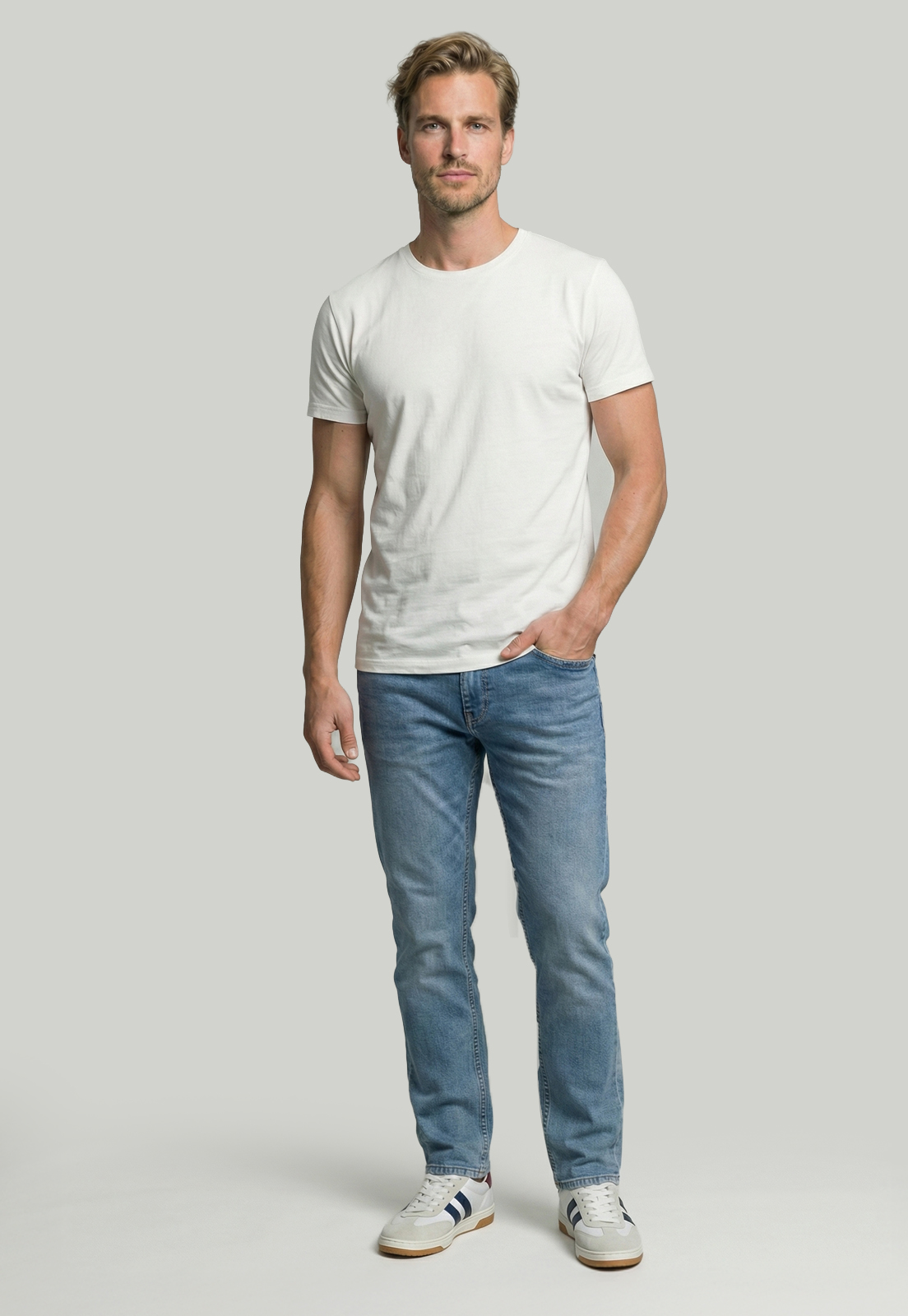 JEANS ALGARDE LT BLUE - 2