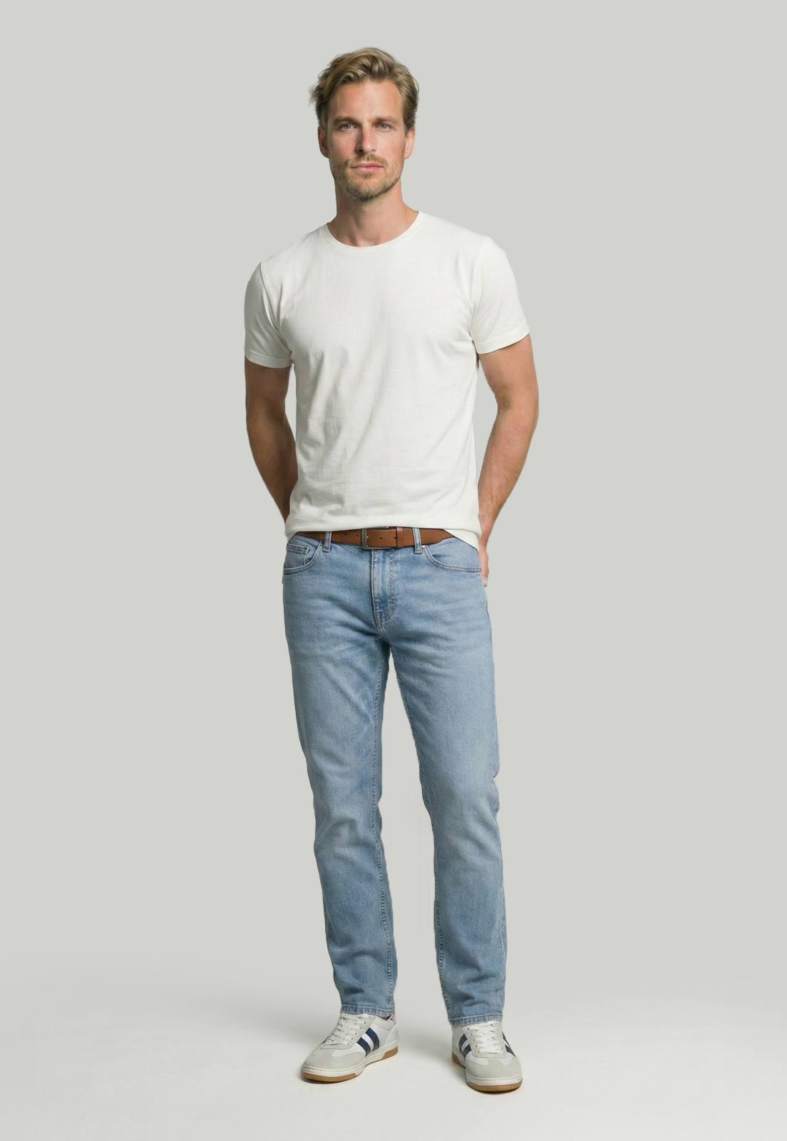 JEANS ALGARDE LT BLUE - 5