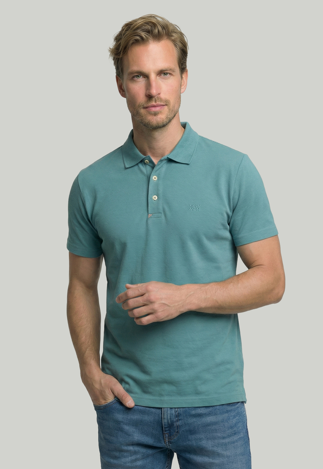POLO LANZAROTE LT GREEN - 1