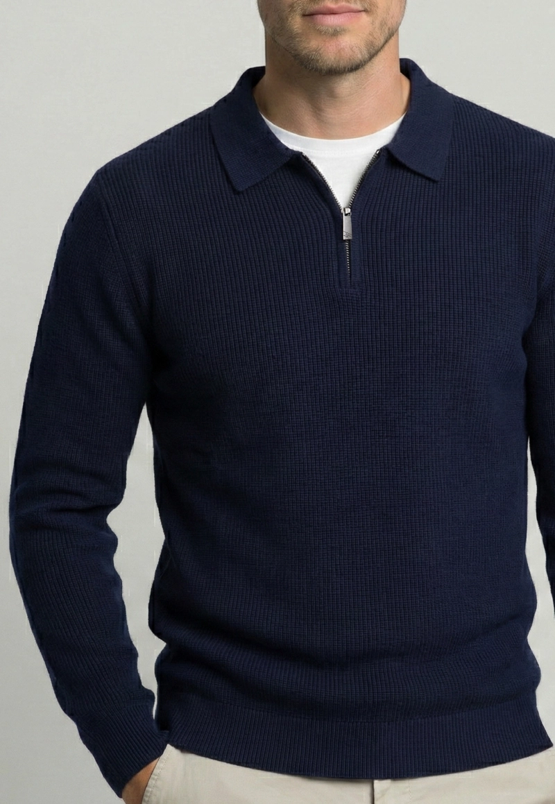 SWEATER REGULAR LONDON NAVY - 3