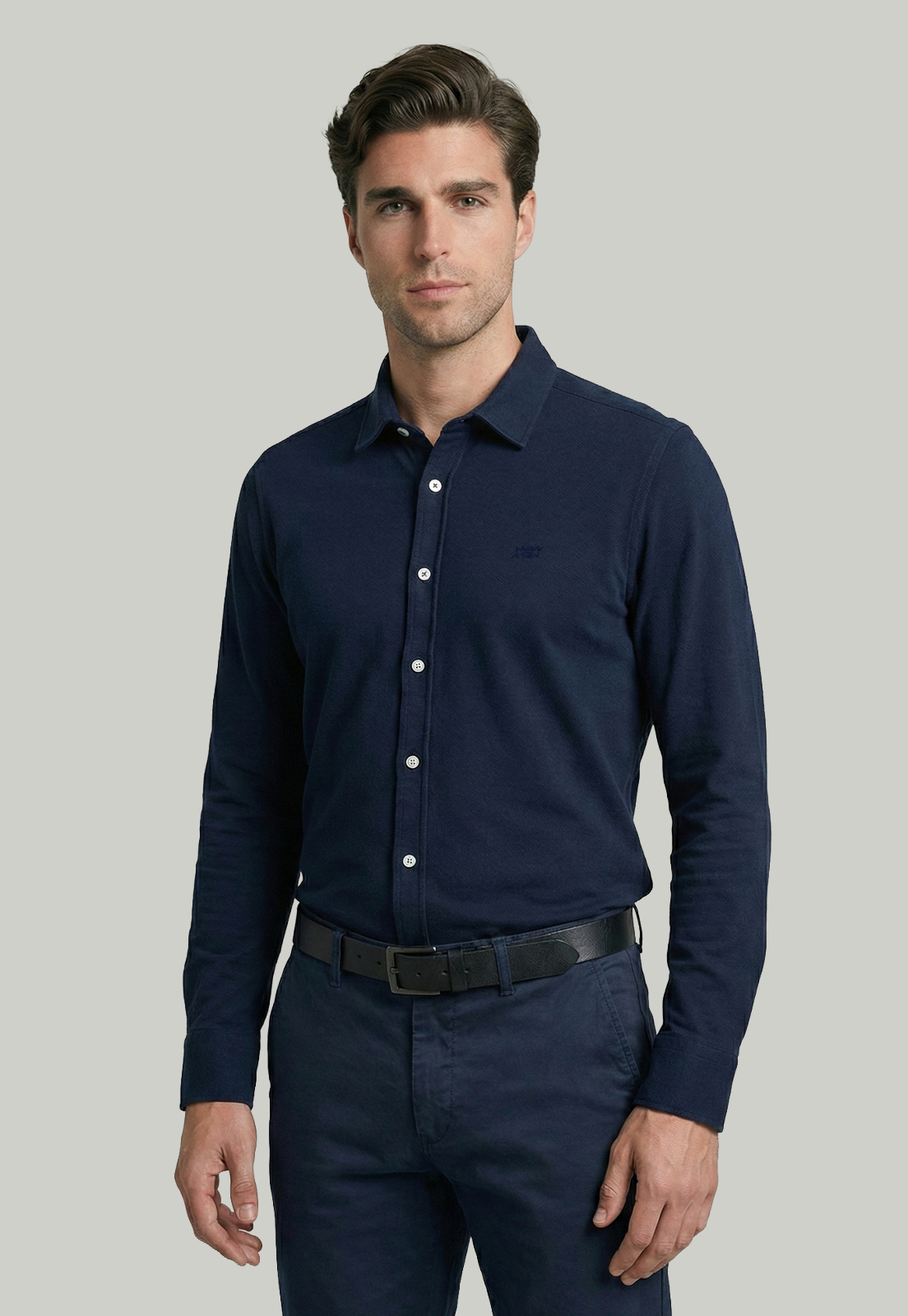 CAMISA ISOTER NAVY - 1