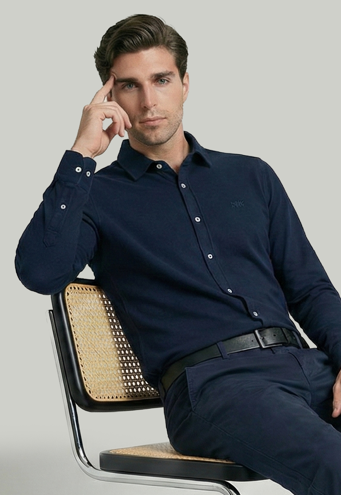 CAMISA ISOTER NAVY - 5