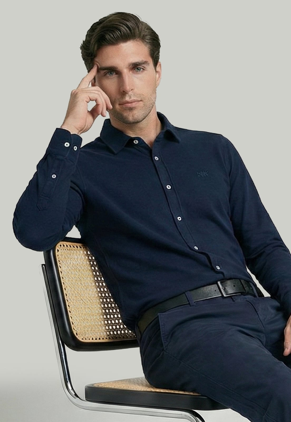CAMISA ISOTER NAVY - 5