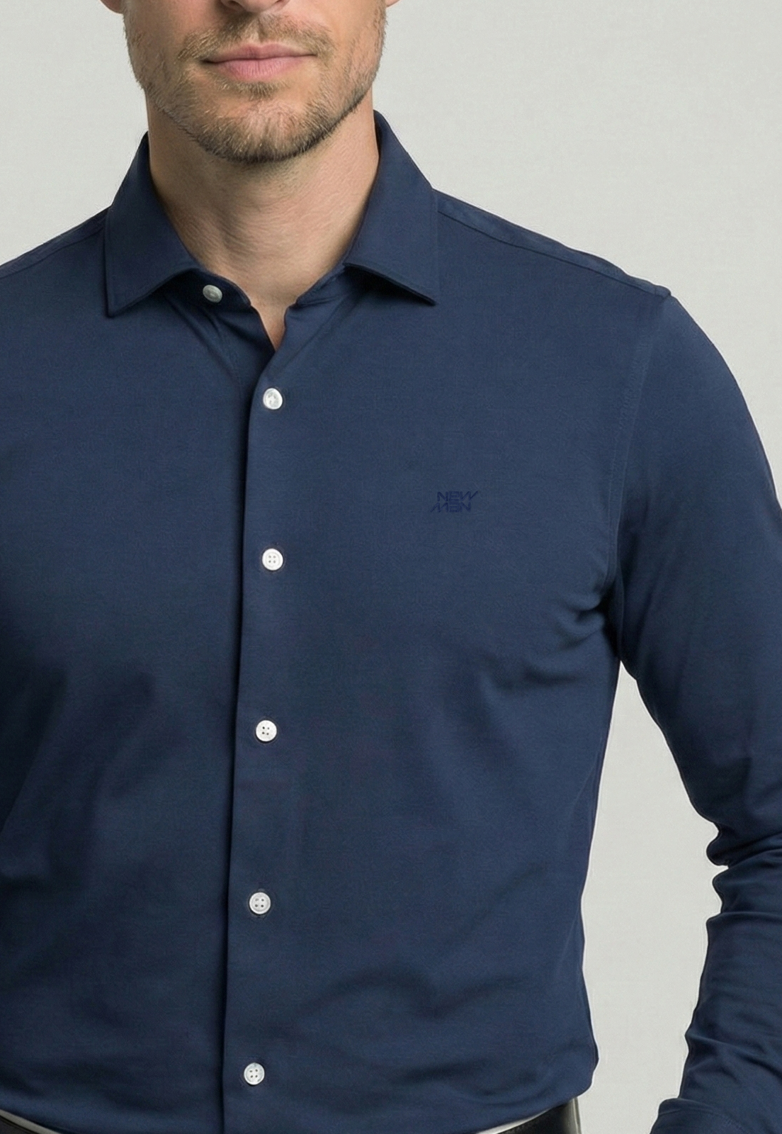 CAMISA BANGOR NAVY - 3