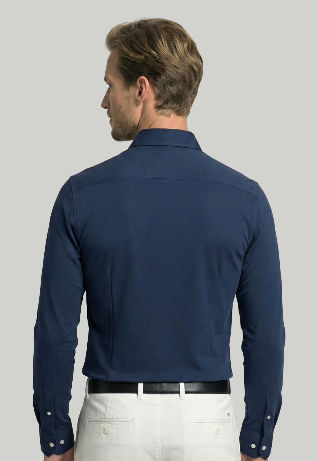 CAMISA BANGOR NAVY - 4