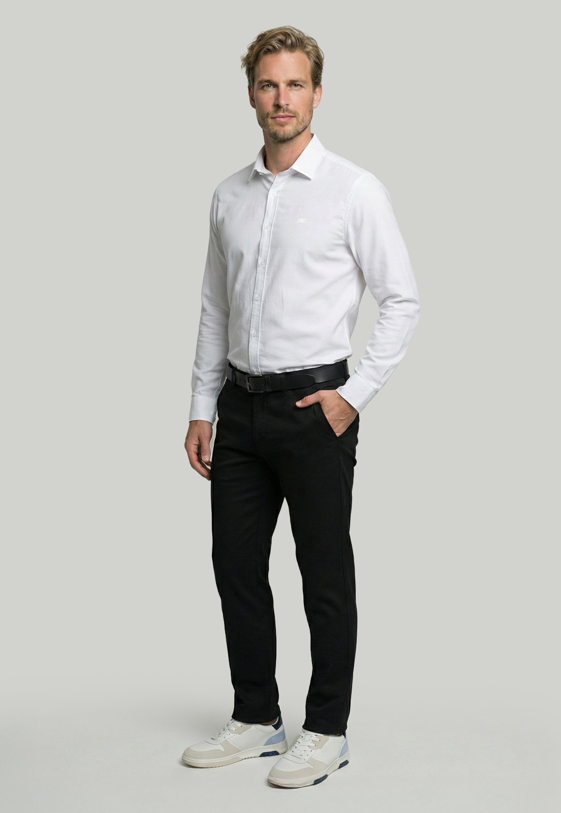 CAMISA SLIM ISOTER WHITE - 2